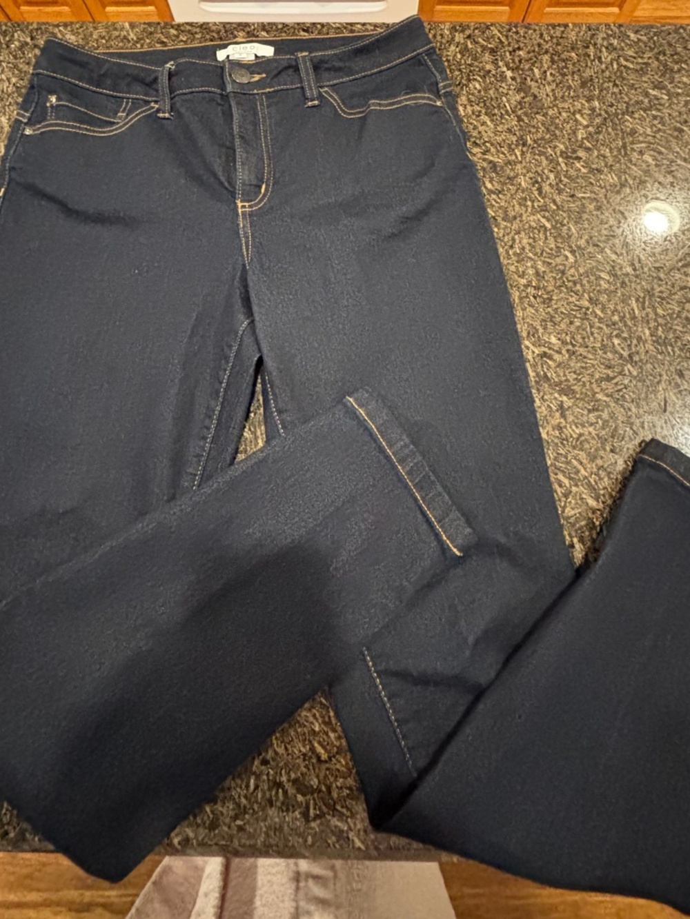 CLEO Dark Blue Denim Jeans
